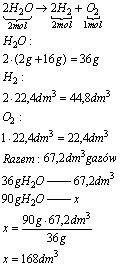 chemia zadania