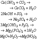 Odp. Równania reakcji: