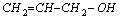 f) prop-2–en-1-ol jest I- rzędowy