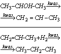 Odp. f) propan-2-ol->propan->propan