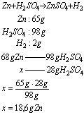 chemia zadania