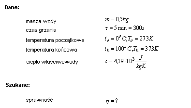 fizyka praca i moc prądu rozwiązania zadań Krzysztof Chyla