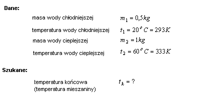 fizyka bilans cieplny termodynamika rozwiązania zadań krzysztof chyla