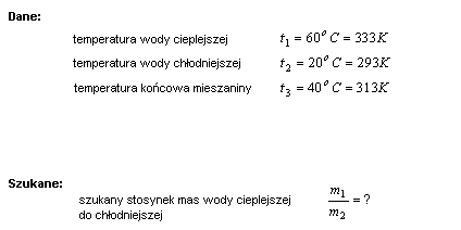 fizyka bilans cieplny termodynamika rozwiązania zadań krzysztof chyla