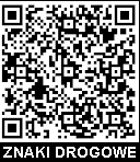 Znaki drogowe- kod qr
