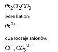 rodzaje anionów w soli podwójnej