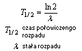 Czas połowicznego rozpadu