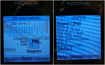 układ okresowy na komórkę Nokia2610