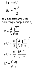 ściąga Widmo atomu.Atom Bohra obliczenia zadań na telefon komórkowy