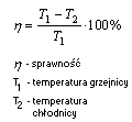 wzor sprawność cyklu termodynamicznego
