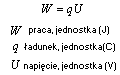 wzór na napięcie