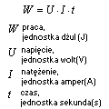 wzór praca prądu stałego