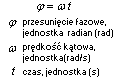 wzór faza prądu przemiennego