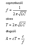 fala elektromagnetyczna zależności