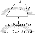 wozor Trapez- pole i obwód