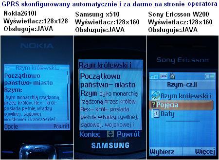 historia ściąga na telefon komórkowy